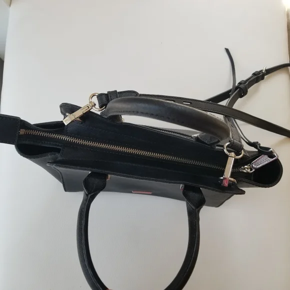 Rebecca Minkoff black leather satchel/crossbody - Picture 14 of 15